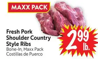 Foodmaxx Fresh Pork Shoulder Country Style Ribs offer