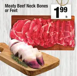Super King Markets Meaty Beef Neck Bones or Feet offer