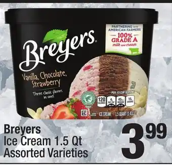 Super King Markets Breyers Ice Cream offer