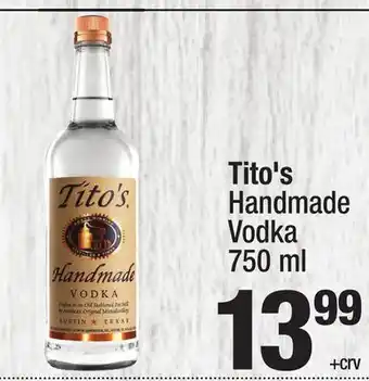 Super King Markets Tito's Handmade Vodka offer