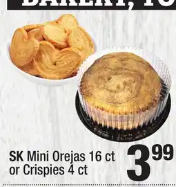 Super King Markets SK Mini Orejas 16 ct or Crispies 4 ct offer