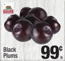 Super King Markets Black Plums offer