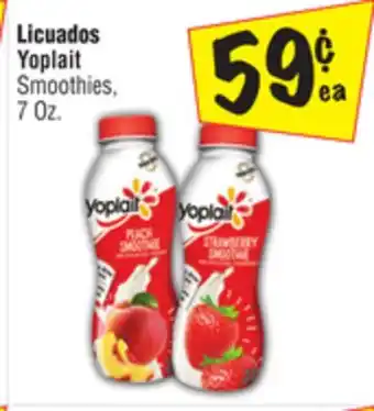 El Super Yoplait Smoothies offer