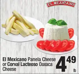 Super King Markets El Mexicano Panela Cheese or Corval Lacteoso Oaxaca Cheese offer