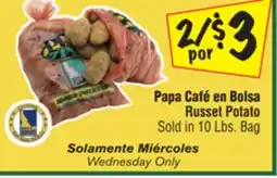 El Super Russet Potato offer