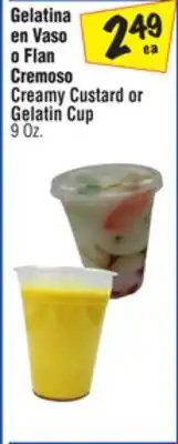 El Super Creamy Custard or Gelatin Cup offer