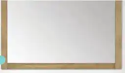 Menards OVE Decors 24W x 32H Antique Oak Framed Mirror offer