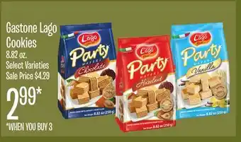 Jewel-Osco Gastone Lago Cookies offer