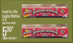 Jewel-Osco Food For Life English Muffins offer