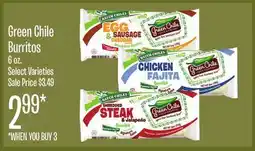 Jewel-Osco Green Chile Burritos offer