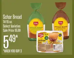 Jewel-Osco Schar Bread offer