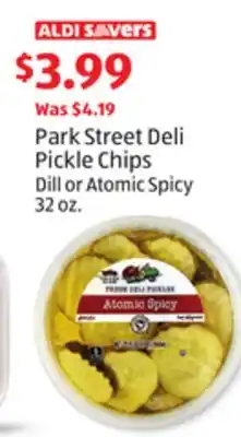 Aldi Park Street Deli Pickle Chips offer
