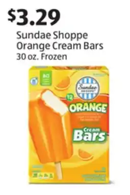 Aldi Sundae Shoppe Orange Cream Bars offer