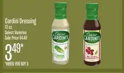 Jewel-Osco Cardini Dressing offer