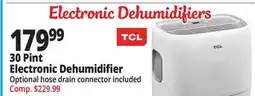 Ocean State Job Lot 30 Pint Electronic Dehumidifier offer
