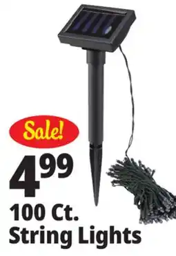 Ocean State Job Lot Solar LED String Lights 39' offer