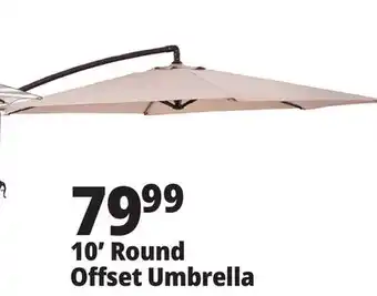 Ocean State Job Lot 10' Offset Patio Umbrella offer