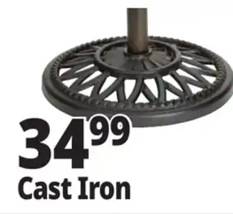 Ocean State Job Lot Cast Iron Patio Umbrella Base 26 lbs offer