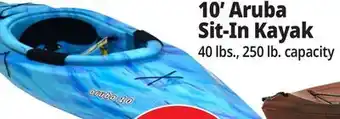 Ocean State Job Lot 10' Aruba Sit-In Kayak offer