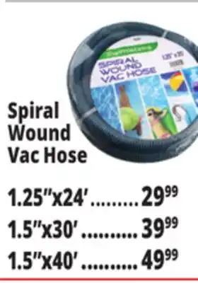 Ocean State Job Lot SwimWorks Spiral Wound Pool Vacuum Hose 1.25 x 25' offer