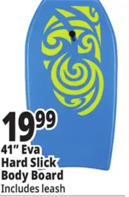 Ocean State Job Lot Pro Series Hard Slick Bodyboard 41 offer