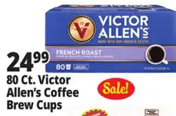 Ocean State Job Lot Victor Allen's Coffee Cups 80 Count offer