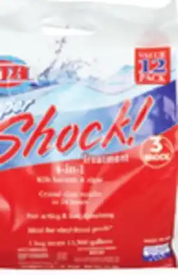 Ocean State Job Lot HTH Super Shock Pool Shock Treatment 12 Count offer