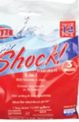 Ocean State Job Lot HTH Super Shock Pool Shock Treatment 12 Count offer