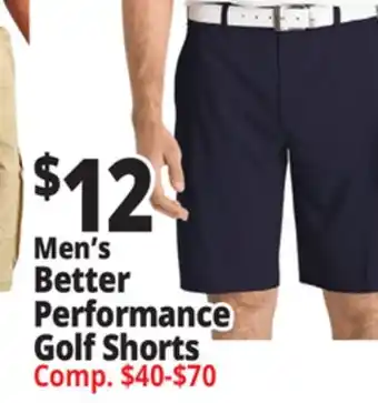 Ocean State Job Lot Men's Better Performance Golf Shorts offer