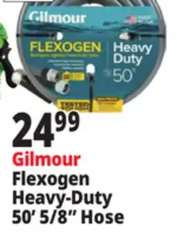 Ocean State Job Lot Gilmour Flexogen Heavy-Duty 50' 5/8 Hose offer