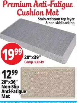 Ocean State Job Lot Premium Anti-Fatigue Cushion Mat offer