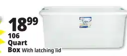 Ocean State Job Lot Sterilite Latch Top Storage Box 106 Qt offer