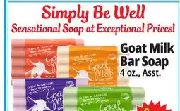 Ocean State Job Lot Simply Be Well Soap offer