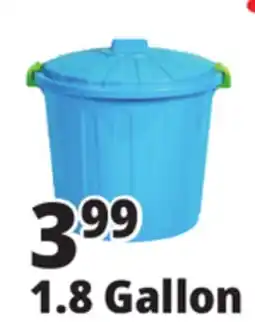 Ocean State Job Lot HemiCasa Small Oscar bin with Lid and Handles 7 L offer