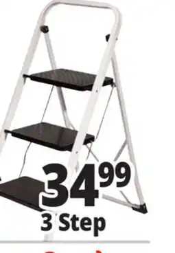 Ocean State Job Lot Neat Living 3-Step Folding Ladder 40.6 offer