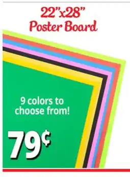 Ocean State Job Lot 22x28 Poster Board offer