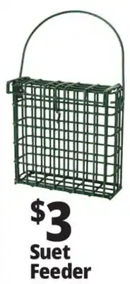 Ocean State Job Lot Suet Bird Feeder offer
