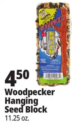 Ocean State Job Lot Woodpecker Hanging Seed Block offer
