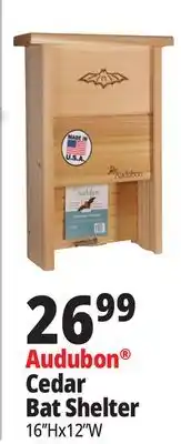 Ocean State Job Lot Cedar Bat Shelter offer