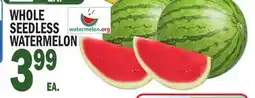 C Town WHOLE SEEDLESS WATERMELON offer