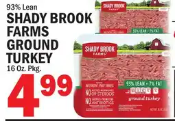 C Town SHADY BROOK FARMS GROUND TURKEY offer