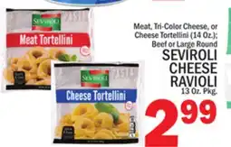 C Town SEVIROLI CHEESE RAVIOLI 13 Oz. Pkg offer