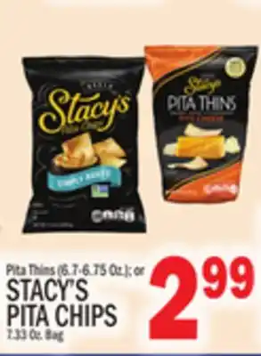 C Town STACY'S PITA CHIPS 7.33 Oz. Bag offer
