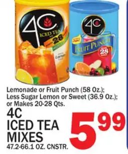 C Town 4C ICES TEA MIXES offer