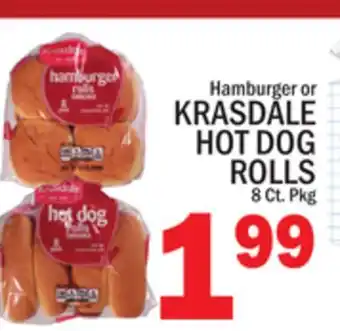 C Town KRASDALE HOT DOG ROLLS offer