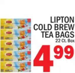 C Town LIPTON COLD BREW TEA BAGS offer