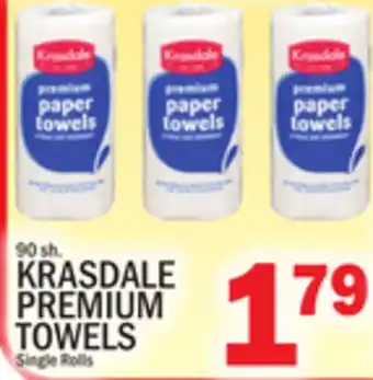 C Town KRASDALE PREMIUM TOWELS offer