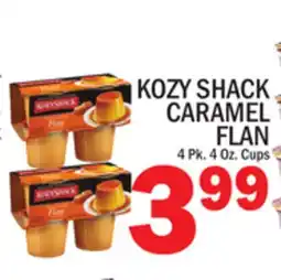C Town KOZY SHACK CARAMEL FLAN offer