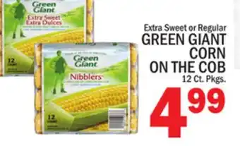 C Town GREEN GIANT CORN ON THE COB offer