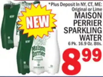 C Town MAISON PERRIER SPARKLING WATER offer
